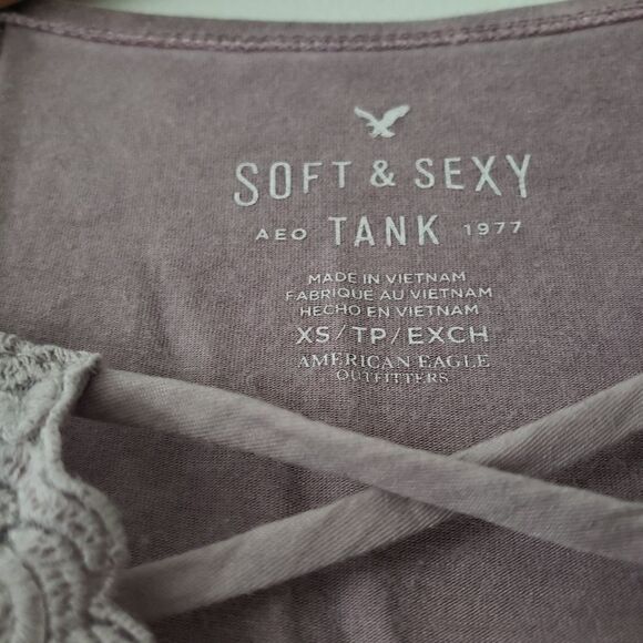 AEO Soft & Sexy Caged Tank XS - Picture 4 of 6